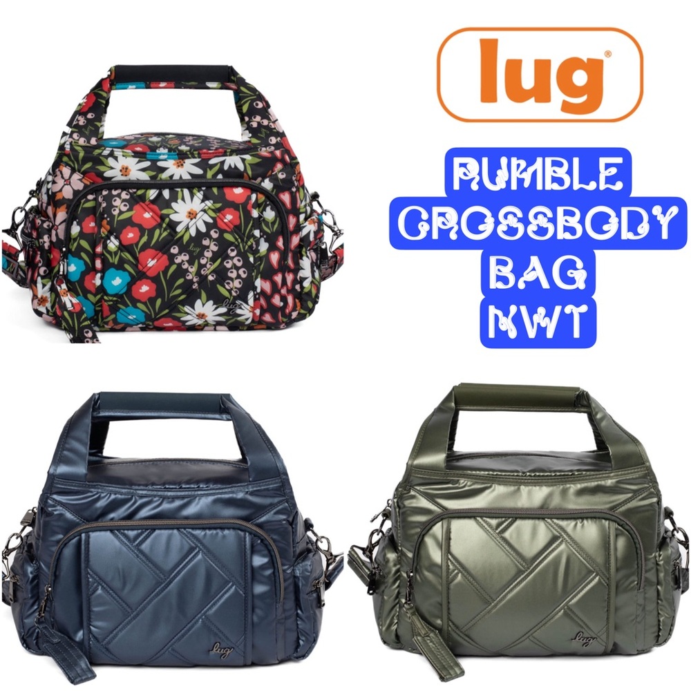 Lug Rumble Satchel Crossbody Bag NWT